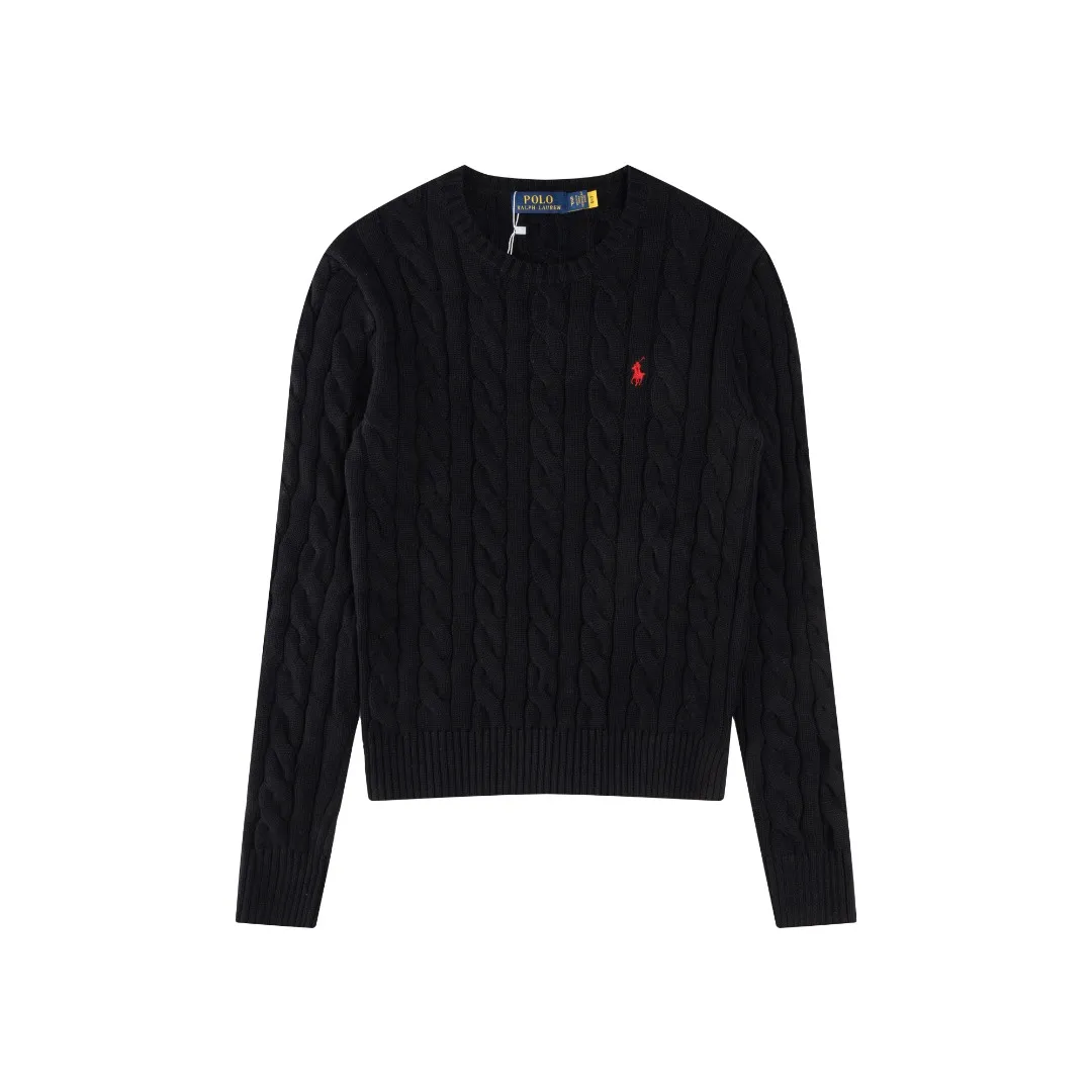 P220 #R91 RALPH LAUREN Ralph Lauren fourteen colors classic small label embroidery round neck pullover cable cardigan sweater men's top, high-density LOGO embroidery on the chest, original customization of tag accessories. Made of pure cotton yarn, pure cotton is skin-friendly and comfortable, small label war horse embroidered twist button round neck sweater 🐎 high quality, follow the blogger to learn how to wear it! Let’s buy a Ralph Lauren cable sweater. It’s a super hard-to-find series after it became popular. It’s hard to find one on the official website. It’s simple and practical to wear, with a lazy and loose feel. The thickened fabric has more texture, feels soft and delicate, and has a loose fit. Whether worn alone or layered, you can wear different styles of fashion with just one piece!   Size：XS S M L Sleeve length: 59/60/61/62/63